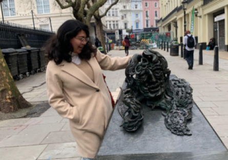 First-generation Phoenix College alumna Andrea Zamora is headed to Cornell University for a fully-funded PhD in English Literature